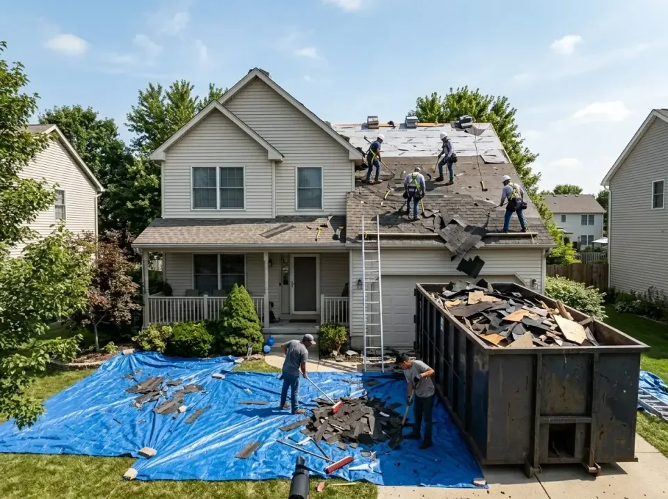 roof-replacement-debris-remova-004 — frequently asked questions, Cheapest Dumpster Rentals in Tama, IA